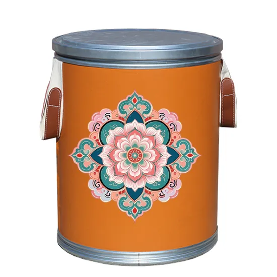 OEM Factory Custom Premium Quality Paper Barrel Cardboard Drum Gift Box