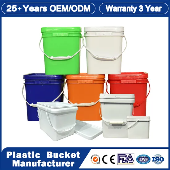 1L/2L/3L/4L/5L/6L/7L/8L/9L/10L/12L/15L/18L/20L/25L/50ml/ 5gallon Round Square Rectangular Plastic Drum for Pesticides, Lubricants, Coatings, Medicines, Food