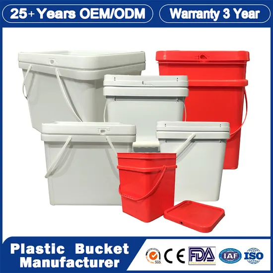 1L/2L/3L/4L/5L/6L/7L/8L/9L/10L/12L/15L/18L/20L/25L/50ml/ 5gallon Round Square Rectangular Plastic Drum for Pesticides, Lubricants, Coatings, Medicines, Food
