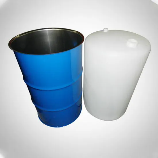 200L High-Capacity Steel-Plastic Composite Drum with HDPE Liner - Industrial Liquid Storage Solution