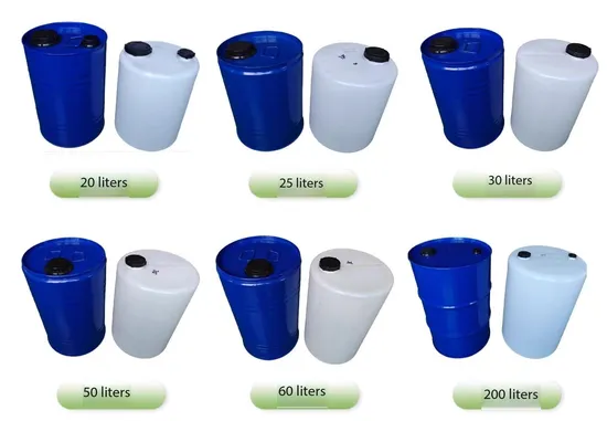 20L- 200L Steel Plastic Composite Drum, Food&Chemical Grade, Inner Plastic Coating & Outer Steel Shell