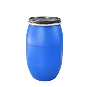 Volume 25/50/100/120/150/160/200L Open Top Blue Plastic 55 Gallons Drum / HDPE Open Top Blue Plastic Drum