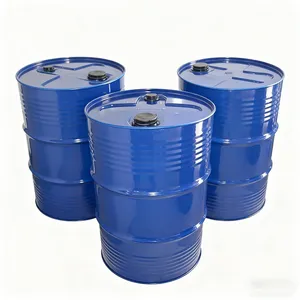 Manufactory 200 Liter Food Grade HDPE Blue Recyclable Plastic Drums with Tight Iron Hoop 55 Gallon for Chemicals Oil Water