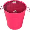 Factory HDPE 200L Plastic Larger Drum with Iron Hoop Tight Blue Thick Black Cover Drums Pails & Barrels