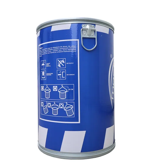 80 Liter Lock-Rim Cardboard Drum Storage Drum with Plastic Lid