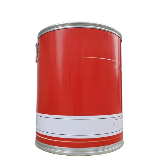 80 Liter Lock-Rim Cardboard Drum Storage Drum with Plastic Lid