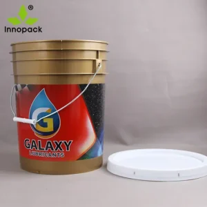 American Style Heavy Duty 20 Liter Plastic Drum with Lid and Handle for Chemical