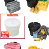 20 Gallon Black Drum Overpack Drum Plastic Drum Storage Drum