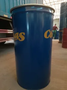 High Quality Steel Blue Barrel, Drum 200 Litre HDPE Open Top Blue Plastic Drum for Sale