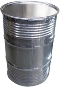 Manufacturer of 1.0-1.0-1.0mm Thickness Steel Barrel and Plastic Drum 55 Gallon in 200L - 210L