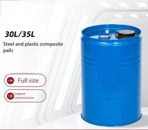 20L- 200L Steel Plastic Composite Drum, Food&Chemical Grade, Inner Plastic Coating & Outer Steel Shell