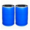 Factory HDPE 200L Plastic Larger Drum with Iron Hoop Tight Blue Thick Black Cover Drums Pails & Barrels