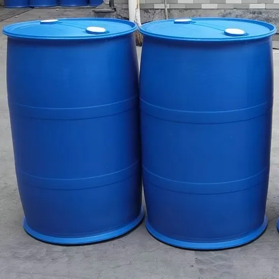 High Quality 100% Plastic HDPE 200L Plastic Barrel / Blue Drums for Chemicals Packing