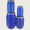 High Quality Large Mouth 120L Iron Hoop Plastic Sealing Flange Drum with Ring Lock Barrels Pails Drums