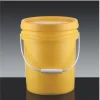 Wholesale Price OEM Factory Custom Made Sealed Packing Barrels Wide Mouth Plastic Drum White PP Plastic Drum for Chemical Packaging