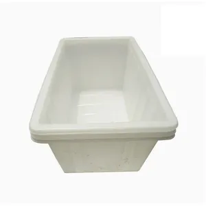 Large Rectangle Plastic Tank Barrel Drum for Aquaculture and Plants