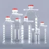 Customizable Logo Printing 3liter 5liter Pet Clear Plastic Oil Drum Bottle