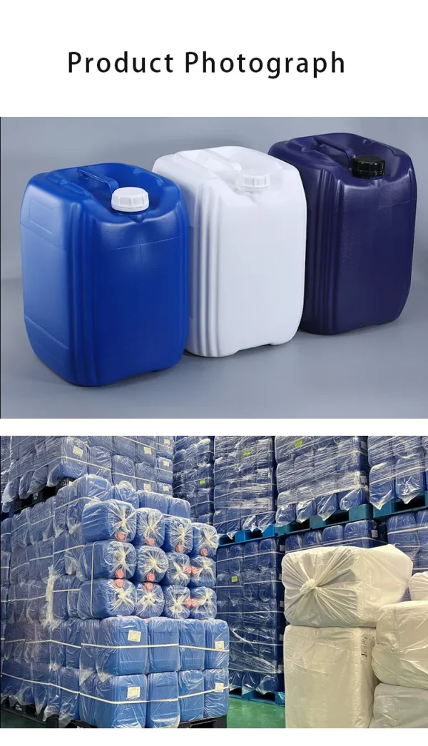 Water/Chemical Food Grade 50L 60L 100L White Barrels Drums Plastic with Screw Lid