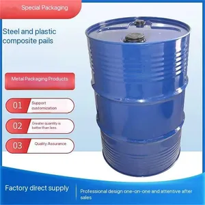 20L- 200L Steel Plastic Composite Drum, Food&Chemical Grade, Inner Plastic Coating & Outer Steel Shell