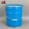 20 Litre Empty Metal Tinplate Drum with Standard Lug Lid and Metal/Plastic Handle