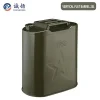 Vertical Flat Barrel 30L Large Capacity, Easy to Carry, Durable Portable Cold-Rolled Steel Oil Drum with Refueling Tube