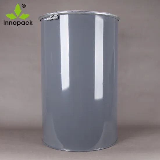 Wholesale 55 Gallon /200 Liter Food Grade Blue Tapered Steel Oil Drum with Open Top