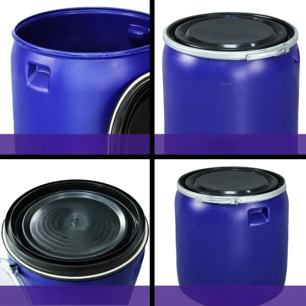 Wholesale Plastic Bucket Blue Drum 150L Blue Plastic Drums in Stock