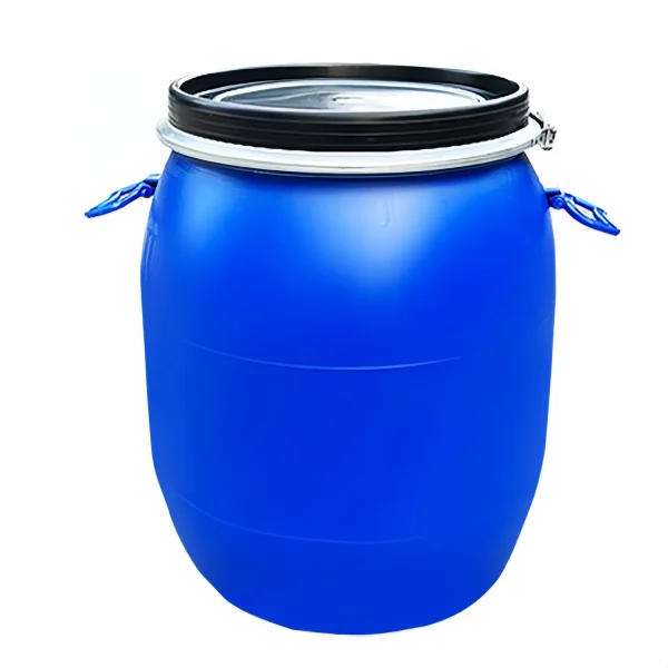 Water/Chemical Food Grade 50L 60L 100L White Barrels Drums Plastic with Screw Lid