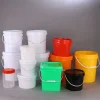 Wholesale Price OEM Factory Custom Made Sealed Packing Barrels Wide Mouth Plastic Drum White PP Plastic Drum for Chemical Packaging