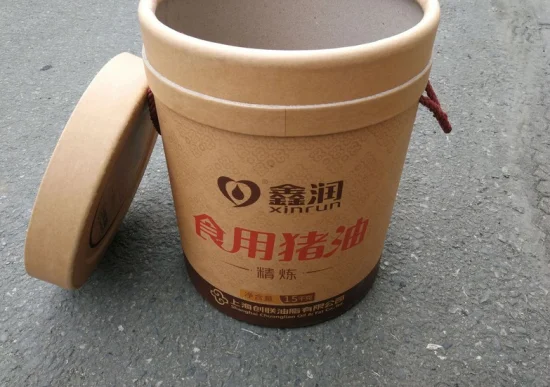 47 Gallon Environmental Protection Kraft Paper Industrial Round Fiber Drum