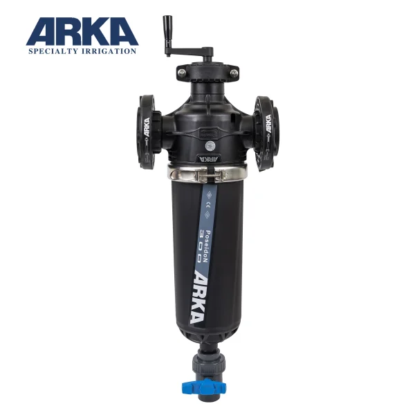 Applicable in agriculture, semi-automatic hand cleaning screen filter system for drip irrigation