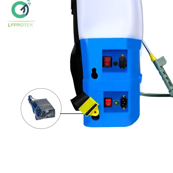 High End 16L Garden Knapsack Electric Pump ozone generator Sprayer With Waist Pad lithium Battery sprayers
