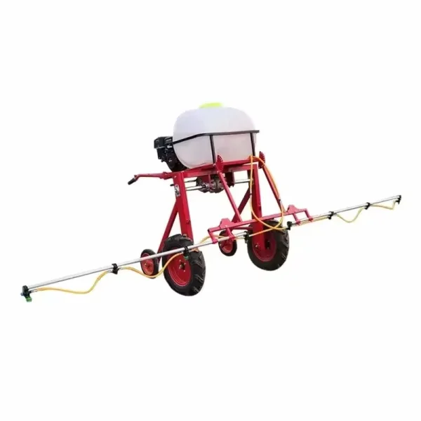 Small four-wheel agricultural power sprayer sprayer paint sprayer for sale of corn and rice