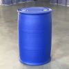 Double Ring Cylindrical Plastic Storage Tank 200L Chemical Barrel with Double L Ring High Density Polyethylene Water Bucket