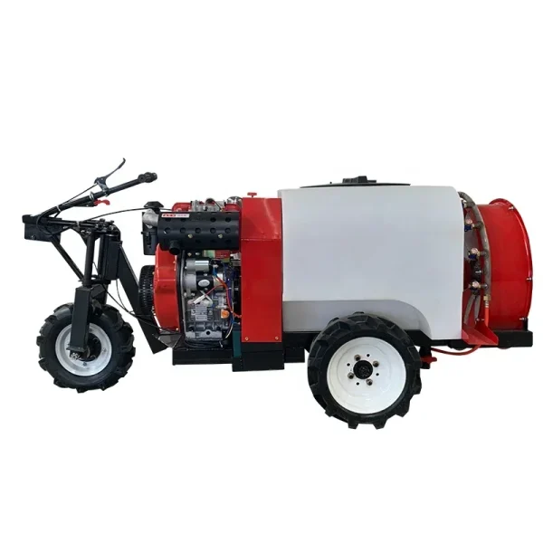 Self-propelled Air-feeding Spray Medicine Orchard Spraying Machine Traction Front And Rear Misting Machine