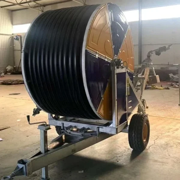 Hot Sale 75-500 Type Agriculture Traveling Rain Hose Reel Irrigation System Reel Sprinkler Machine For Farm Irrigation