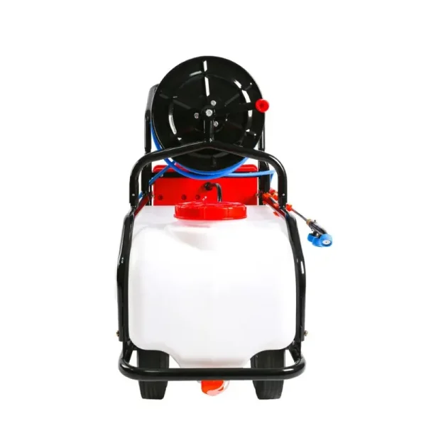 60L Agricultural Rechargeable Hand Cart Trolley Electric Sprayer with Wheels