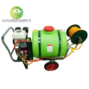 Trolley Type Agricultural Engine Power Sprayer 60L 100L 160L 300L with Motor Pump Gear Gearbox for Field Irrigation