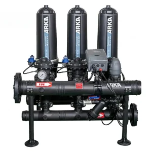 kf-S6ff464e19d4d4d9f9f68a45f84339707v-1.webp Full-automatic filter for water source of drip irrigation system in agricultural irrigation greenhouse