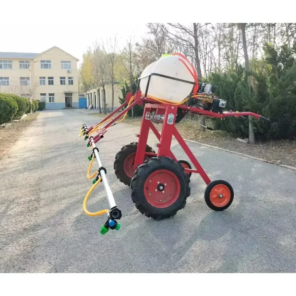 Small four-wheel agricultural power sprayer sprayer paint sprayer for sale of corn and rice