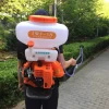 3WFS-3A Fertilization Sprayer Backpack 4 Stroke Gas High Power Agricultural Pesticide Spray Lime Powder Dry Powder Machine