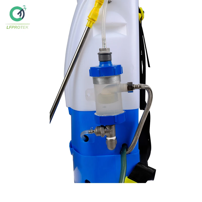 High End 16L Garden Knapsack Electric Pump ozone generator Sprayer With Waist Pad lithium Battery sprayers