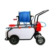 60L Agricultural Rechargeable Hand Cart Trolley Electric Sprayer with Wheels