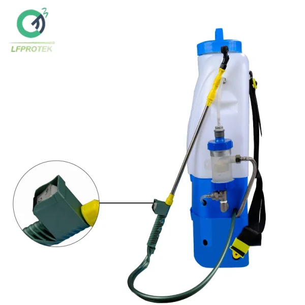High End 16L Garden Knapsack Electric Pump ozone generator Sprayer With Waist Pad lithium Battery sprayers