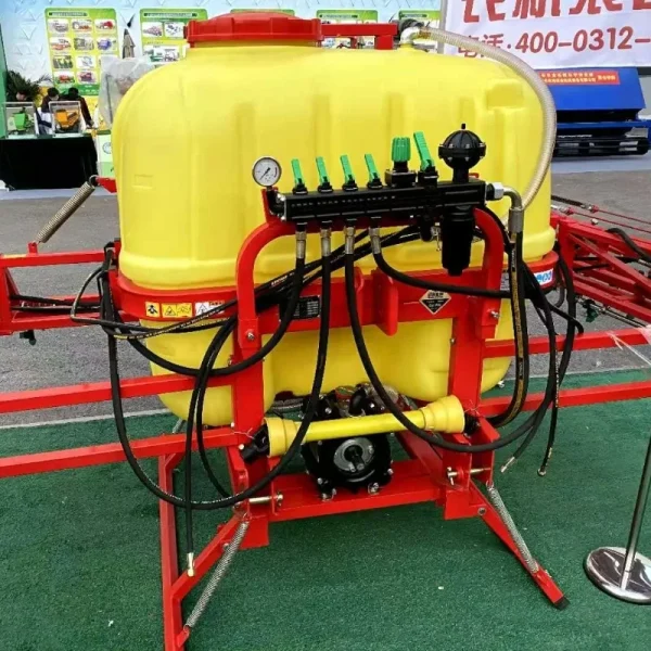 Efficient Agricultural Machinery 600 Litre Tractor Mounted Agricultural Arm Sprayer with 12m Arm