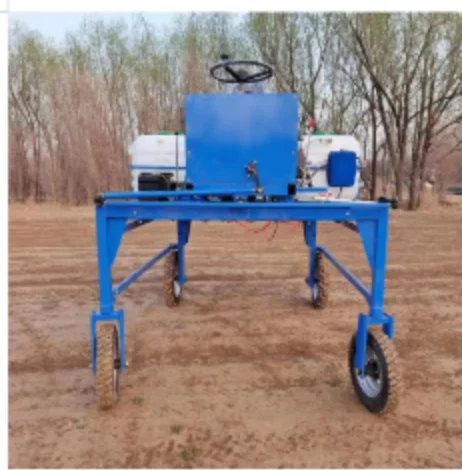 Large Capacity Machine Adjustable Wheel Base Spraying Car Spray Four Wheel Dosing Machine Fertilizer Spreader Fertilizer