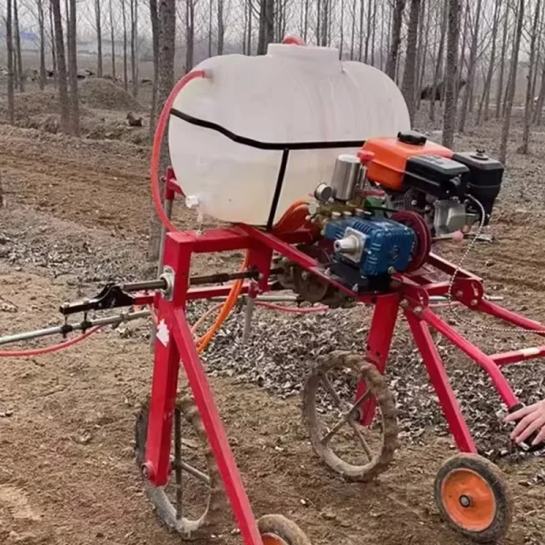 Small four-wheel agricultural power sprayer sprayer paint sprayer for sale of corn and rice