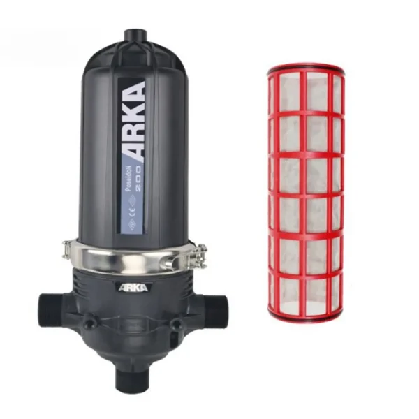 Full-automatic filter for water source of drip irrigation system in agricultural irrigation greenhouse