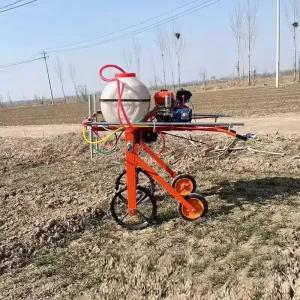 Small four-wheel agricultural power sprayer sprayer paint sprayer for sale of corn and rice