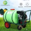 Trolley Type Agricultural Engine Power Sprayer 60L 100L 160L 300L with Motor Pump Gear Gearbox for Field Irrigation